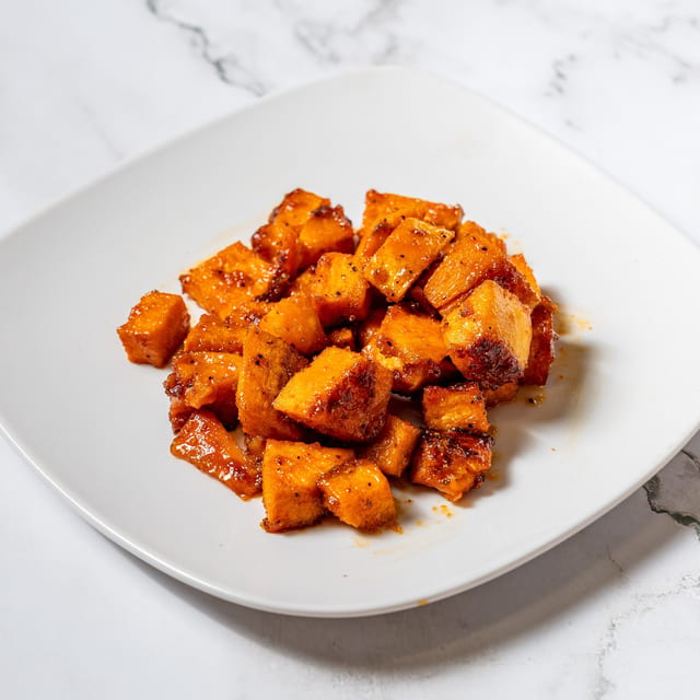 Roasted Sweet Potatoes.