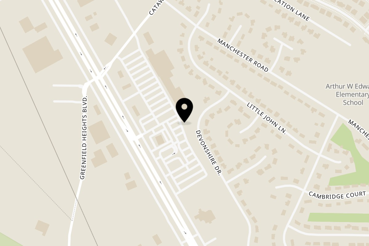 Map showing the location of JnS Island Vibes on 490 U.S. Hwy 70 W in Havelock